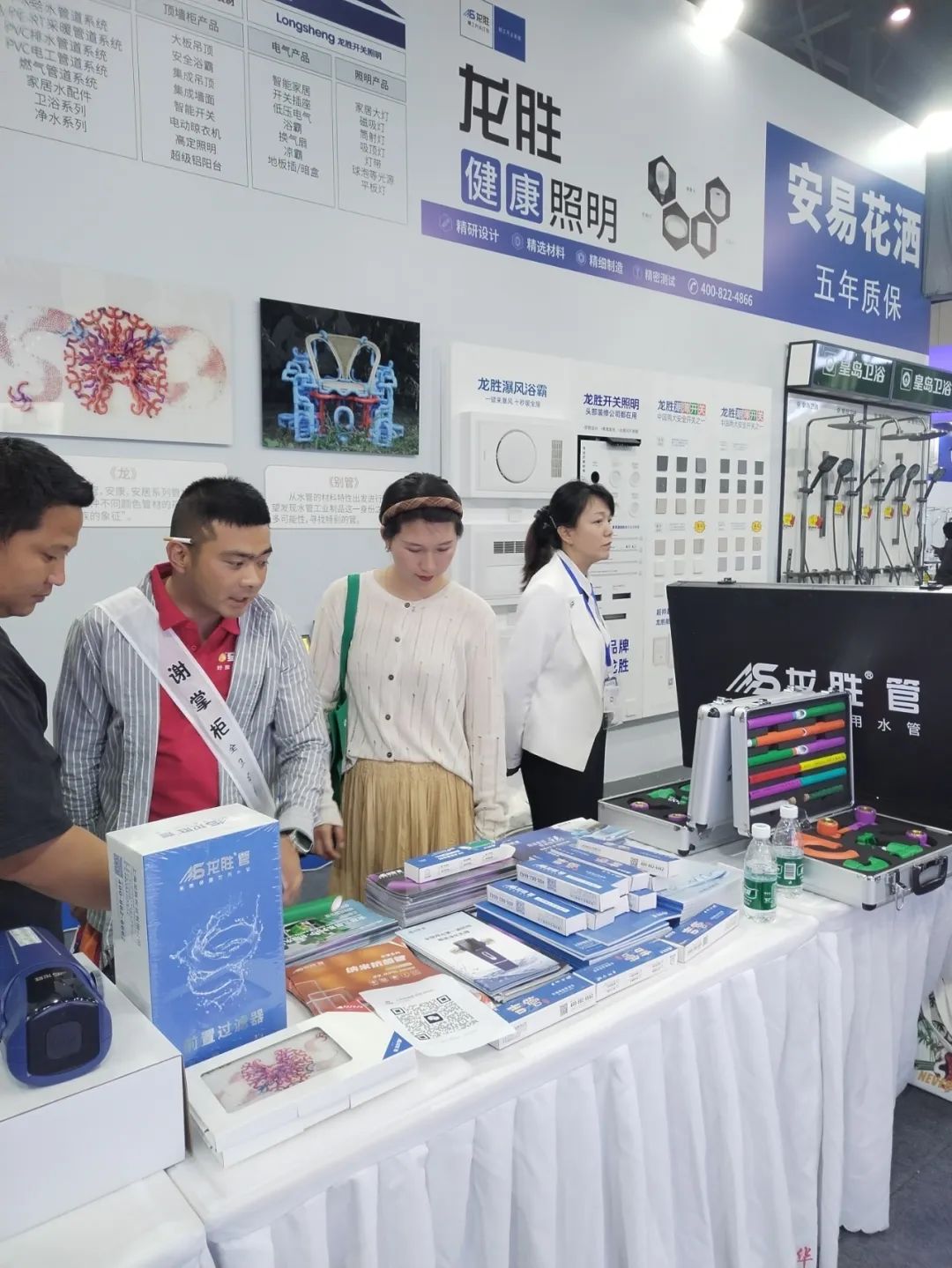 龍勝管2025成都建博會：用科技重塑健康，以藝術定義未來